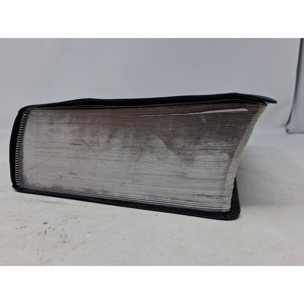 NIV Life Application Study Bible, 3rd Edition, Bonded Leather Black,  Large Txt